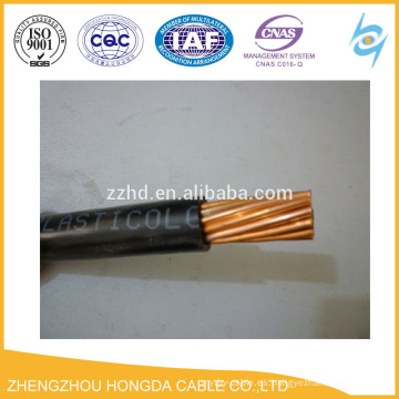 2awg alambre aislado de PVC alambre